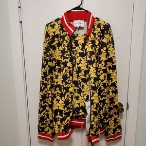 Fashion Nova Men - Royal Print Tracksuit